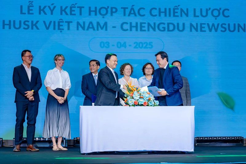 新朝陽與Husk Vietnam達成戰略合作，加速東南亞綠色農業布局